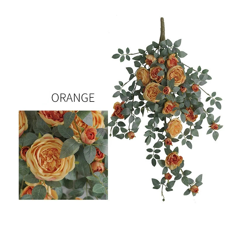 vigne de pivoine en soie artificielle pour décoration élégante - vue 12 sur 12