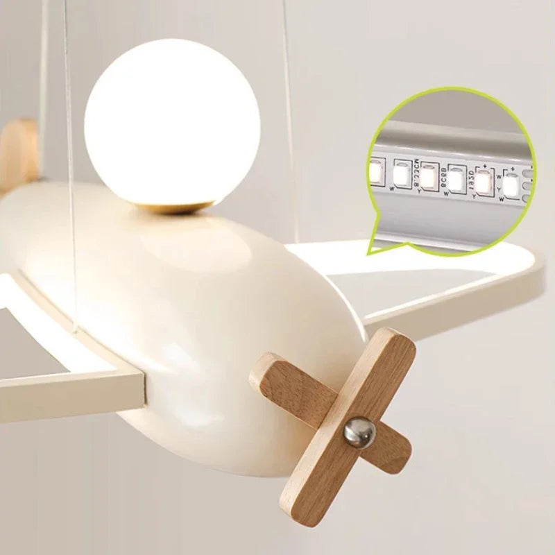 lustre moderne pour chambre d'enfants créatif et simple - vue 7 sur 10