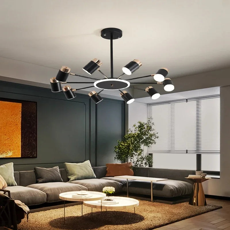 lustre nordique simple design pour décoration intérieure moderne - vue 4 sur 11
