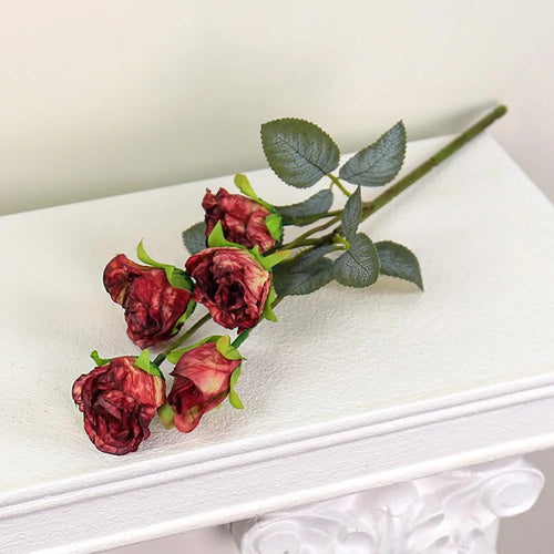 fleurs de rose artificielles pour mariage anniversaire et décoration festive