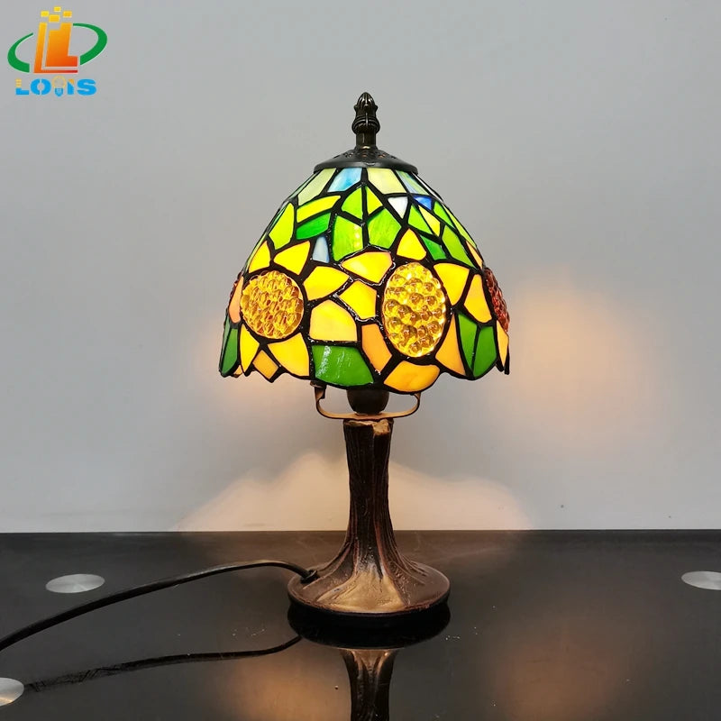 lampe de bureau vintage européenne pour restaurant et café - vue 2 sur 6