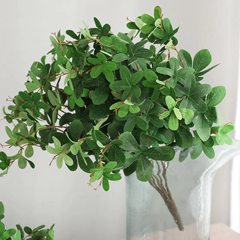 plante verte artificielle suspendue cloche bouquet décoratif pour fête - vue 9 sur 8