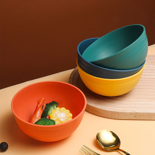 Ensemble bols réutilisables empilables cuisine pique nique camping