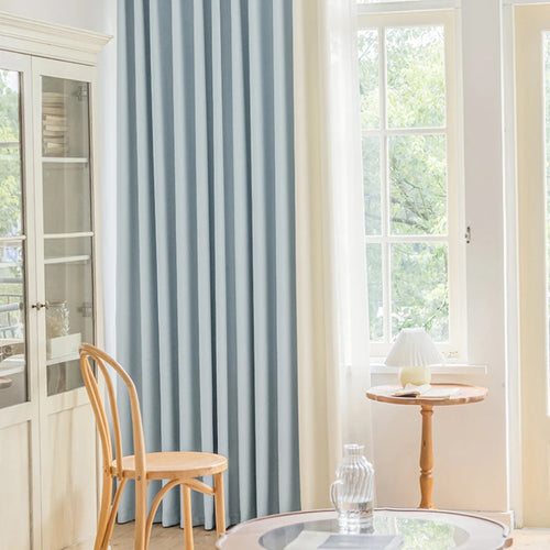 Rideau occultant plissé style moderne pour salon chambre