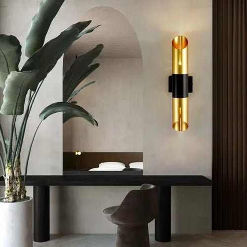 applique murale nordique moderne à double tête décorative - vue 4 sur 7