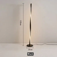 lampadaire rotatif créatif avec éclairage led super lumineux