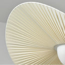 Minimalist modern fabric chandelier for an elegant interior