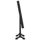 Black foot mirror 34x37x146 cm, home decoration wall Deco living room decoration