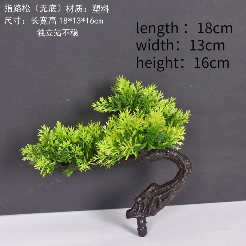 plante artificielle bonsaï en plastique pour décoration intérieure - vue 11 sur 41