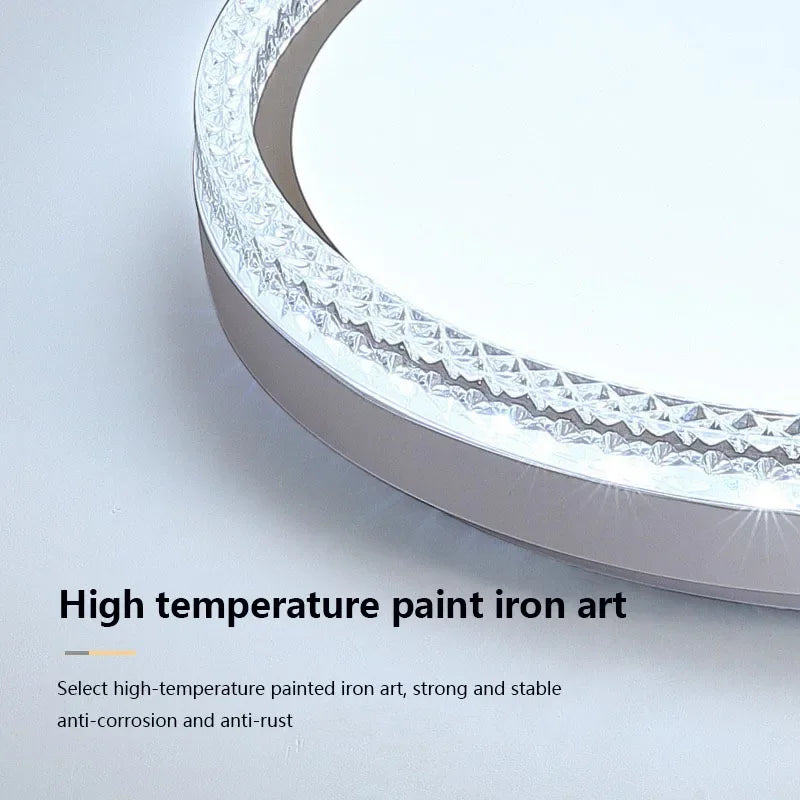 lustre moderne à leds pour décoration intérieure luminaire - vue 6 sur 8