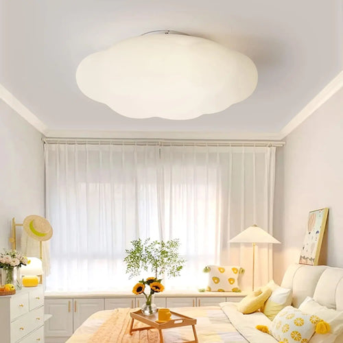 plafonnier led moderne en forme de nuages pour ambiance décorative