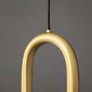 suspension LED ellipse design moderne réglable en hauteur