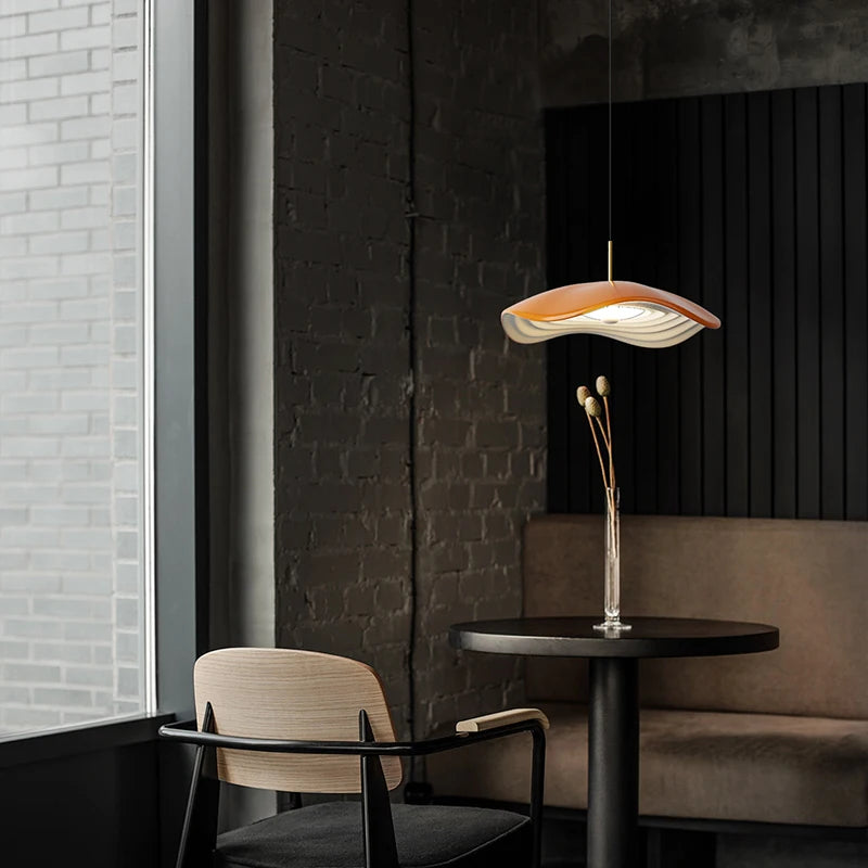lustre d'art moderne minimaliste wabi-sabi pour bar créatif - vue 4 sur 14