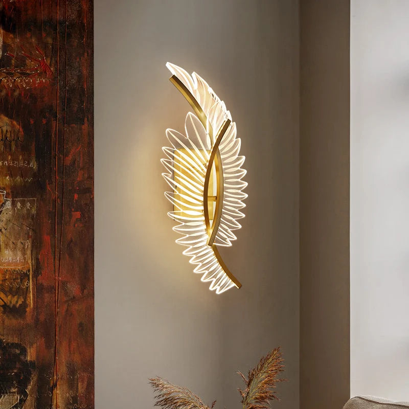applique murale led nordique pour décoration d'intérieur