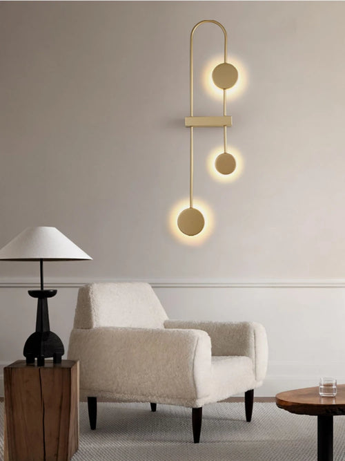 Minimalist nordic wall light for creative and modern interiors - vue 5 sur 10