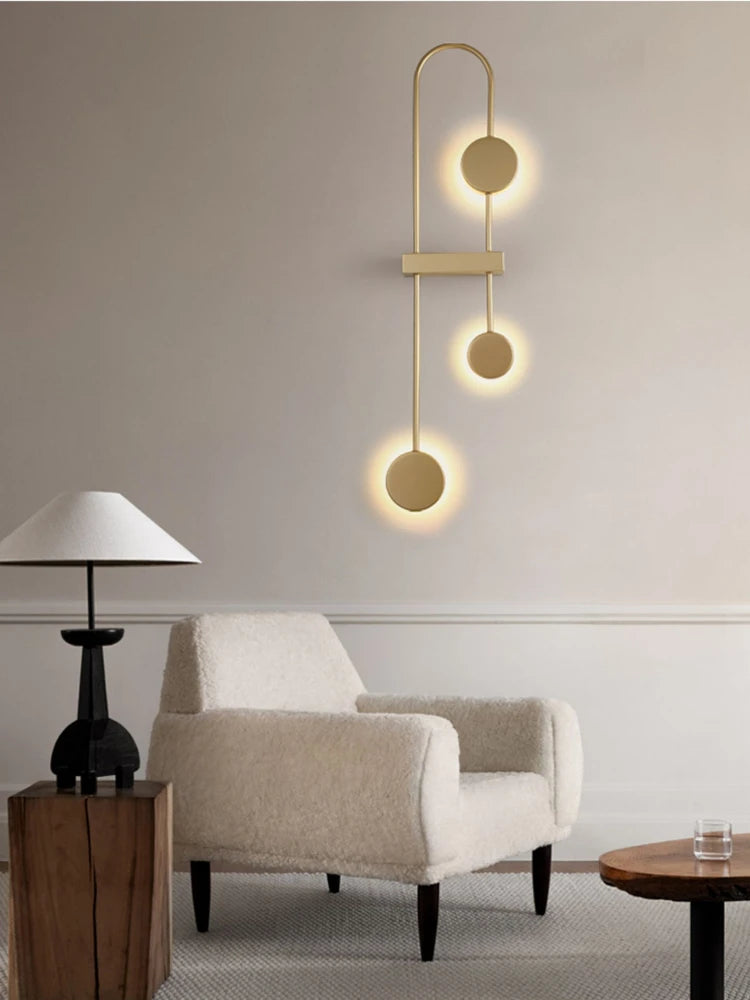 Minimalist nordic wall light for creative and modern interiors - vue 4 sur 10