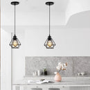 suspension industriel vintage abat-jour rétro loft lampe led maison