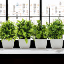 plante artificielle en pot pour décoration de bureau et jardin