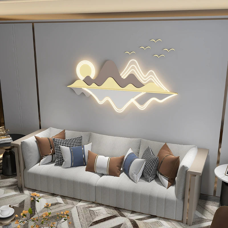applique murale moderne décorative pour intérieur créatif et élégant - vue 6 sur 10