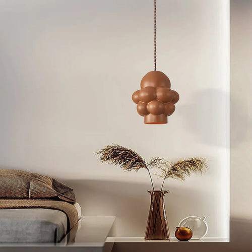 Suspension LED design Nordique Wabi Sabi - vue 5 sur 9