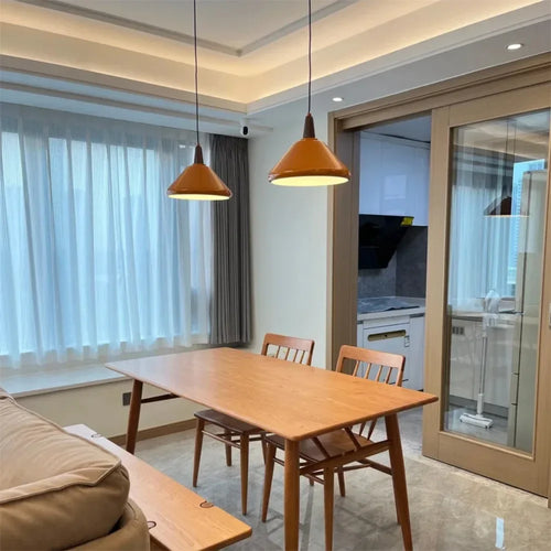 lustre macarone led design moderne pour intérieur élégant - vue 5 sur 8