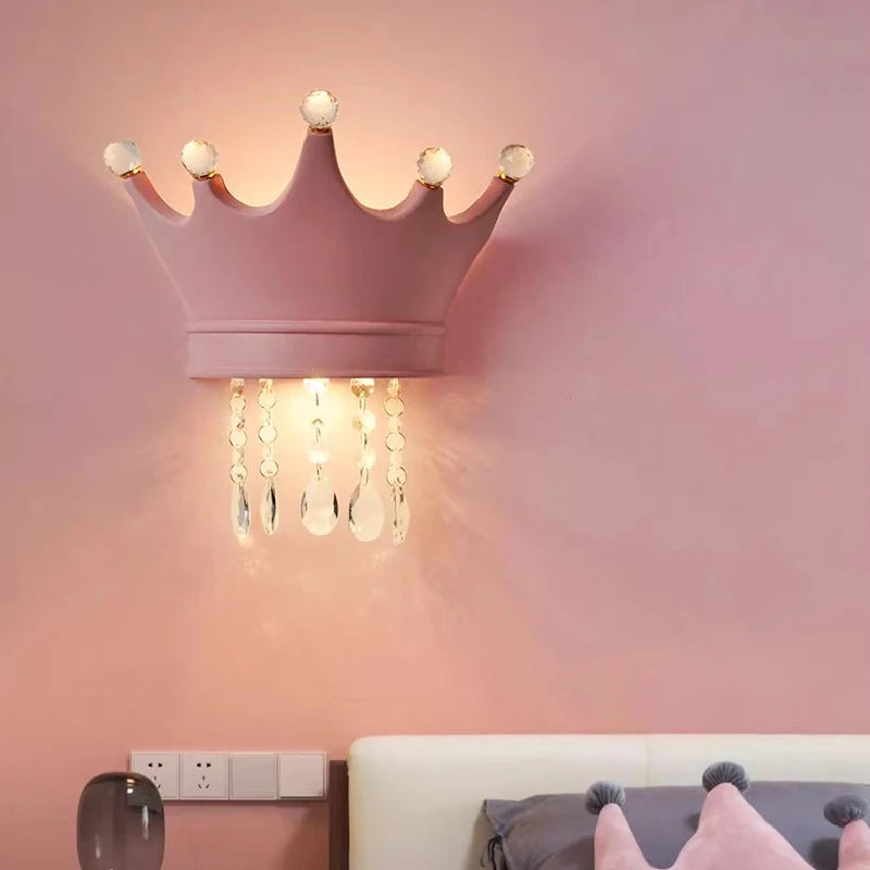 appliques murales en cristal pour chambre d'enfant moderne - vue 2 sur 6