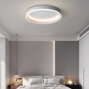 Simple round modern LED ceiling light for bedroom and living room