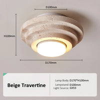 Plafonnier en marbre naturel style nordique simple