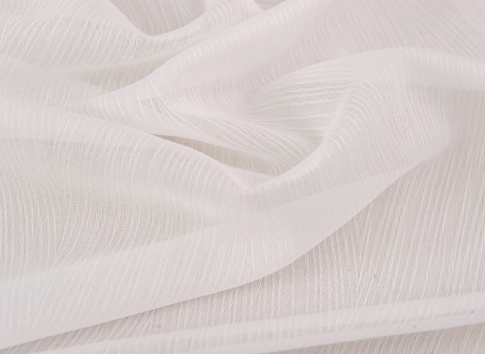 Rideau tulle transparent motifs floraux géométriques style luxe - vue 4 sur 8