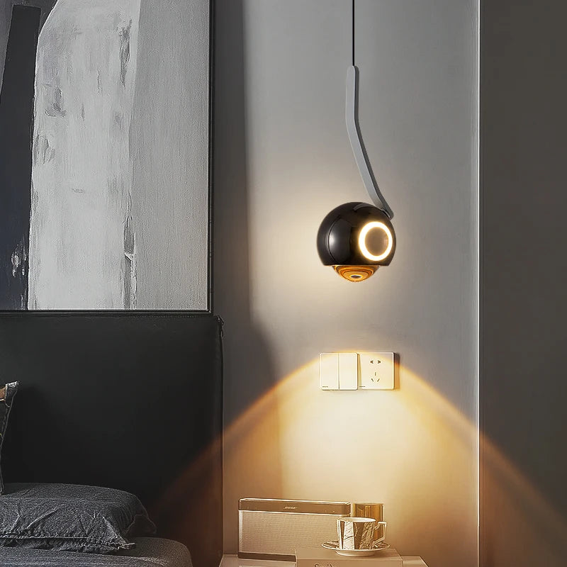 tête de lit rotative en aluminium pour éclairage commercial et décoration - vue 4 sur 9