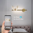 Minimalist butterfly LED wall light home decoration