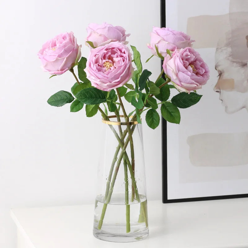 fleur de pivoine en latex pour décoration de mariage - vue 6 sur 12