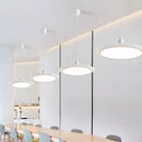 lustre led ultra-mince trois-preuve circulaire moderne minimaliste
