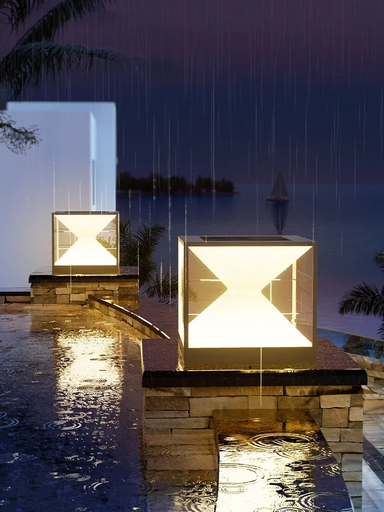 lampes solaires à led pour décoration extérieure de jardin - vue 3 sur 7