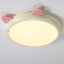 plafonnier dessin animé chaton spectre complet luminaires argent