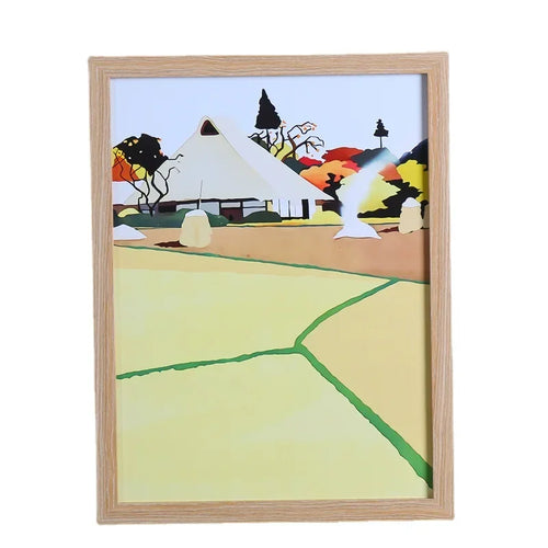 Home Decor Handmade Wooden Frames, A3 A4 16 Inch Sizes, Hangable and for Table Display, Great for Creative Photo Arrangements - vue 6 sur 9