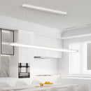 Modern minimalist decorative LED rounded rectangular chandelier
