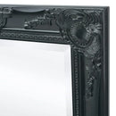 Baroque Wall Mirror, 50 cm Black, Interior Decoration Wall Wall Decoration Living Room Decoration