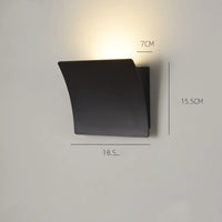 Modern minimalist design wall light for interior decor