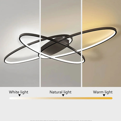 lustre led créatif luminaire de suspension plafonnier