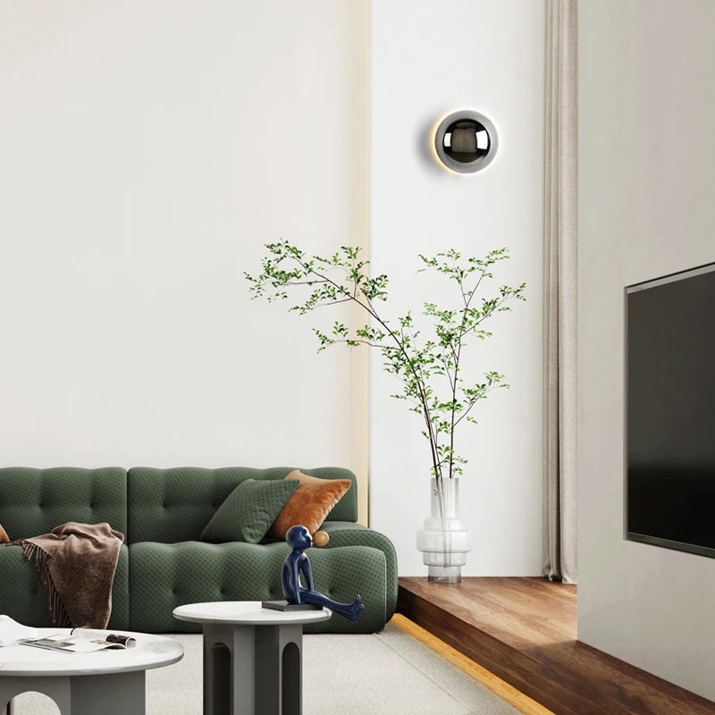 applique murale de luxe style médiéval moderne minimaliste solaire - vue 5 sur 8