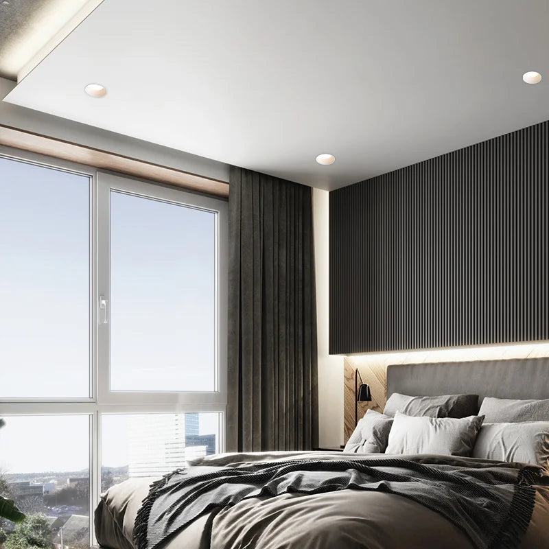 spots led cob encastrés haut de gamme dimmables pour intérieur résidentiel - vue 6 sur 5