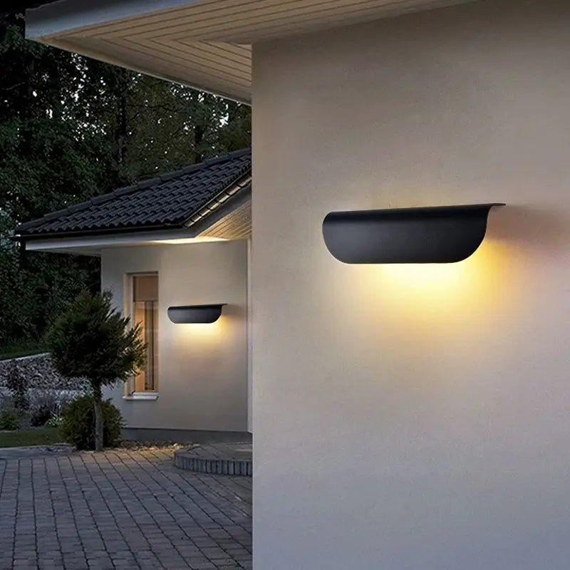 applique murale extérieure à led étanche pour décoration divers espaces - vue 3 sur 7