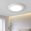 lustre led minimaliste ultra-mince circulaire trois-preuve