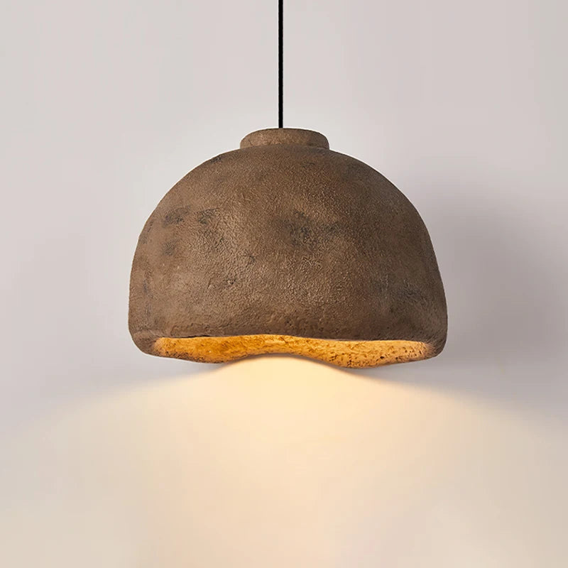 Nordique wabi-sabi vent Restaurant Bar Loft suspension LED lumières lustre salle à manger décor à la maison chambre chevet suspension luminaire - vue 5 sur 13