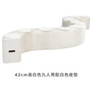 Creative and Environmentally Friendly Folding Retractable Low Stool, Fashionable Bench, Home and Restaurant, Paper Folding Chair