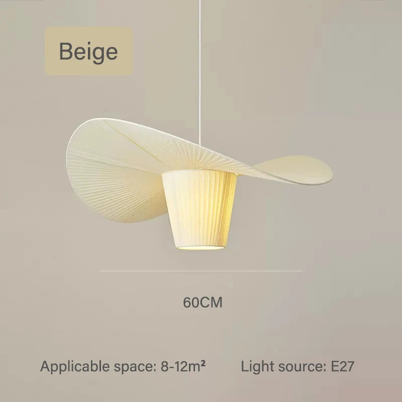 Modern minimalist fabric chandelier for interior decoration - vue 11 sur 12