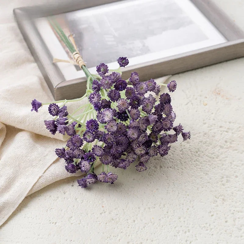 bouquet de gypsophiles artificielles pour décoration de mariage - vue 13 sur 16