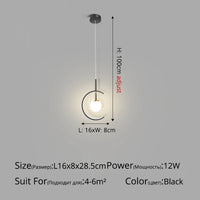 modern and creative minimalist luxury pendant light
