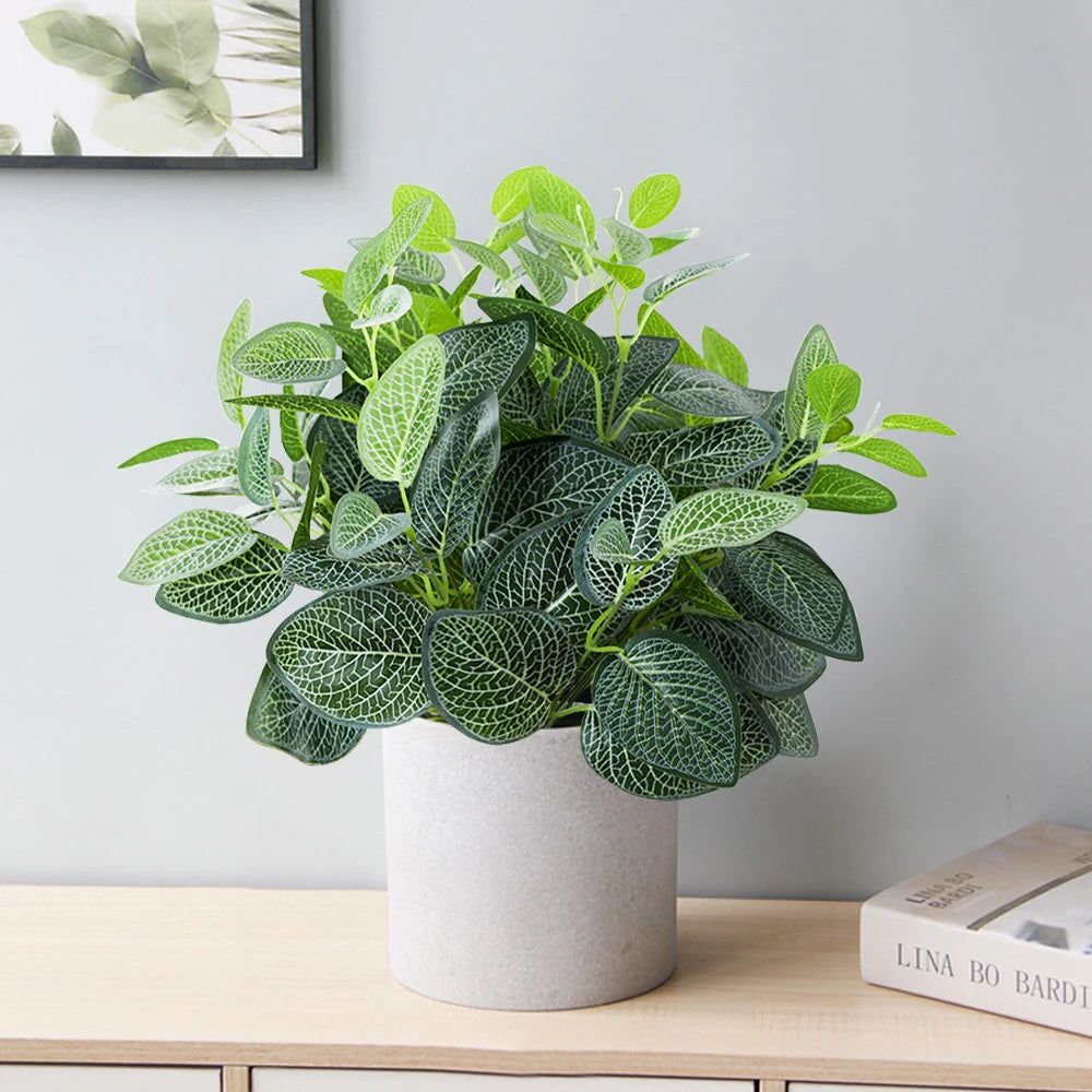 plante tropicale artificielle en plastique pour décoration intérieure et extérieure - vue 4 sur 7